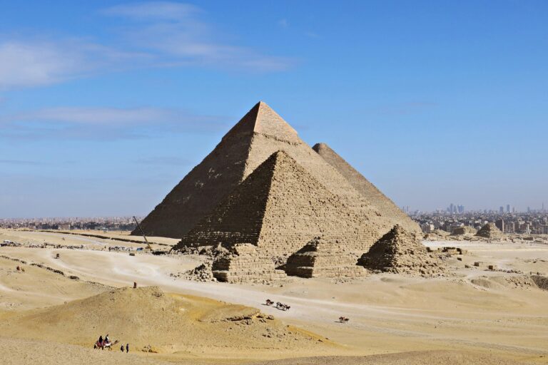 Top places to visit in Egypt featuring the Pyramids of Giza, Cairo and Nile cruises