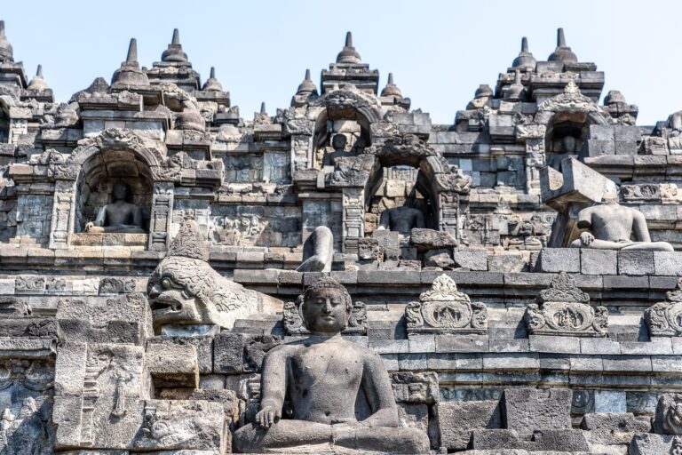 Top places to visit in Indonesia including Bali, Borobudur and Komodo Island